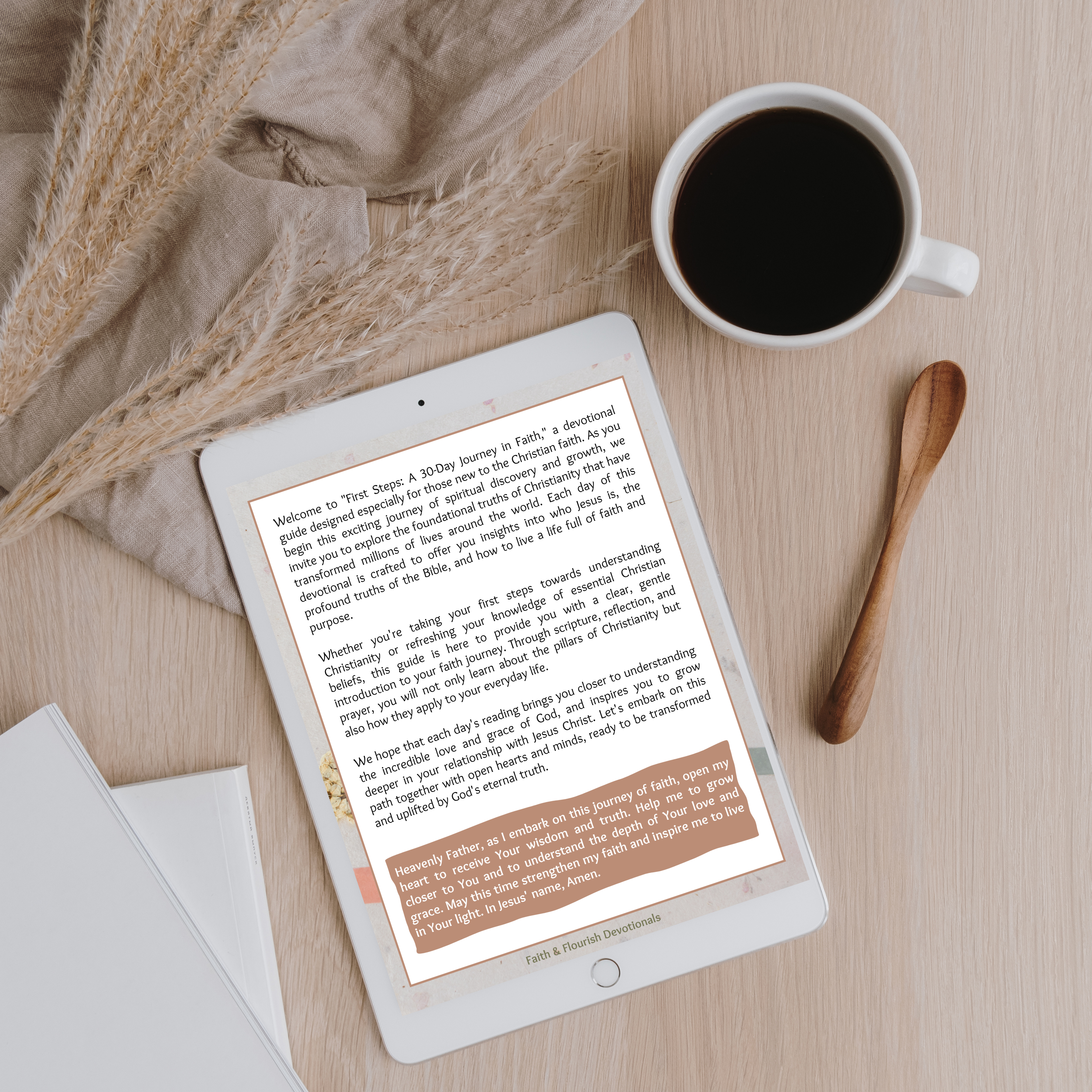 First Steps: A 30-Day Journey in Faith