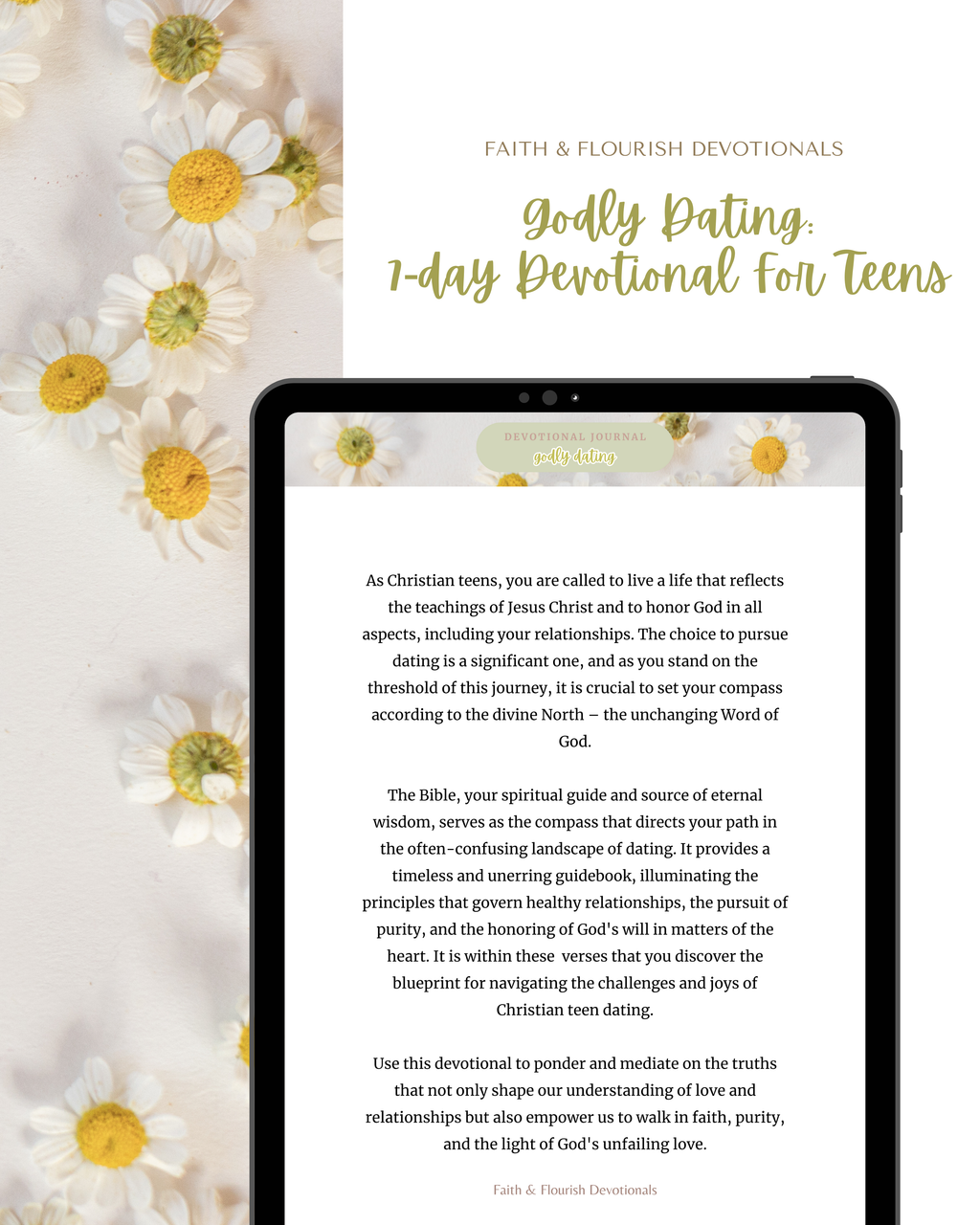 Godly Dating: 7-Day Devotional for Teens
