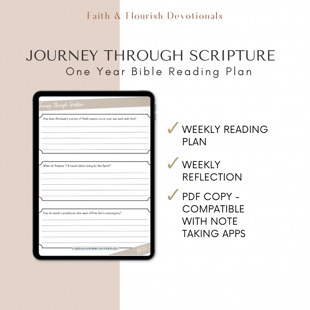 One Year Bible Reading Plan