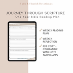 One Year Bible Reading Plan