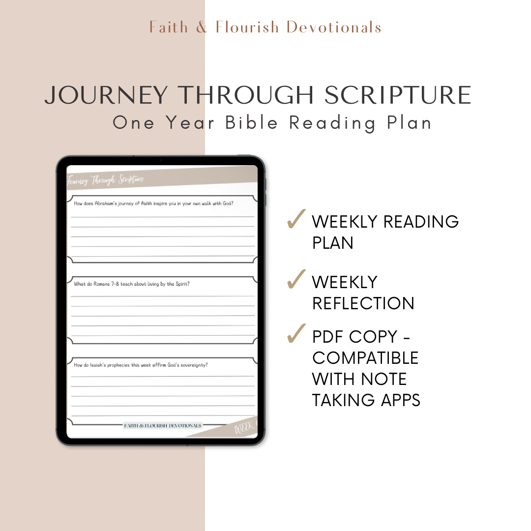 One Year Bible Reading Plan